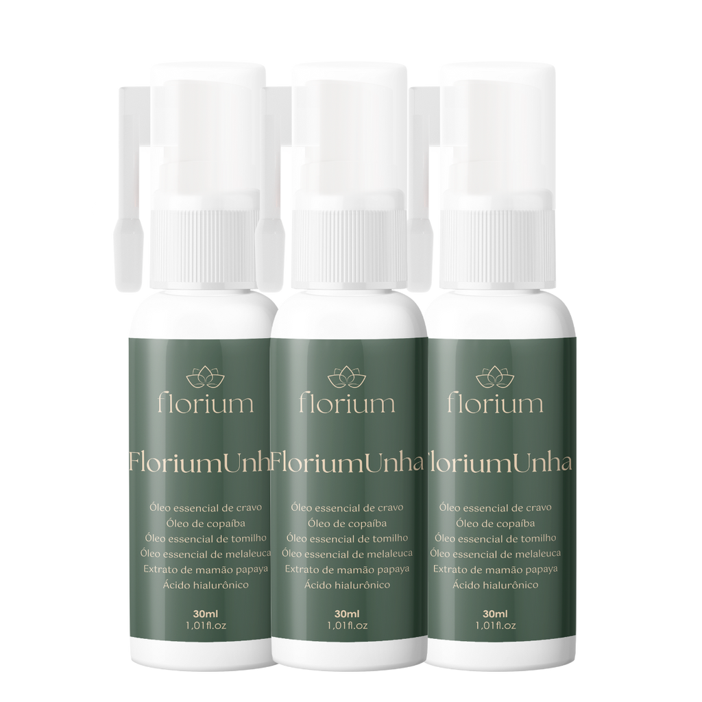 FloriumUnha 3 Unidades- 30ml Spray