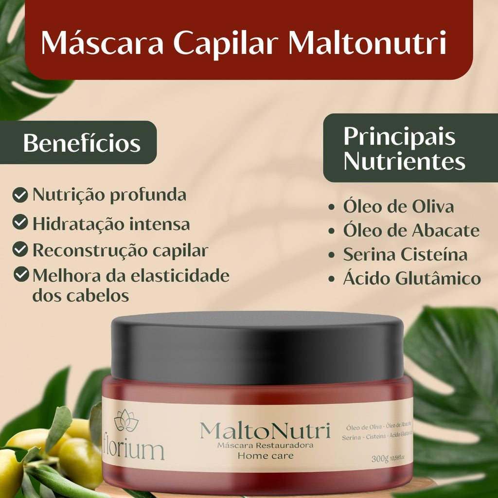 Máscara Maltonutri Home Care 300g