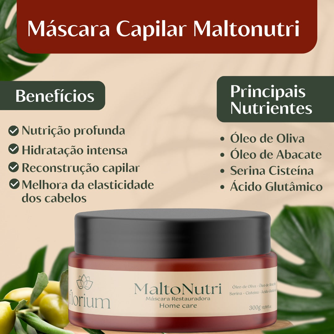 Máscara Maltonutri Home Care 300g
